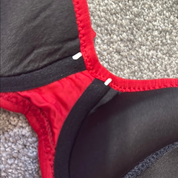 Red Ruffle Bikini Set - Picture 3 of 5